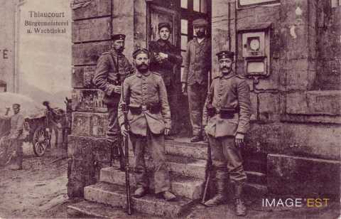 Soldats allemands (Thiaucourt)